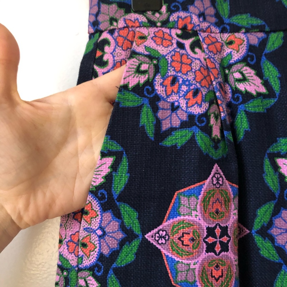 JCrew Paisley floral mini skirt - Picture 3 of 5